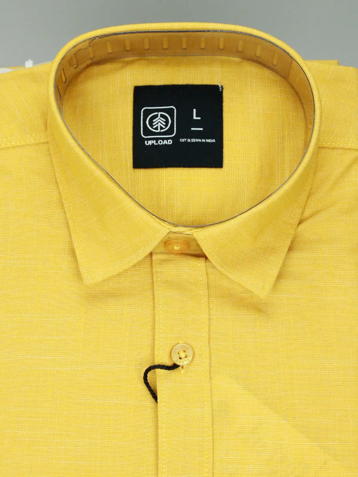 Men’s Yellow Linen Shirt 2